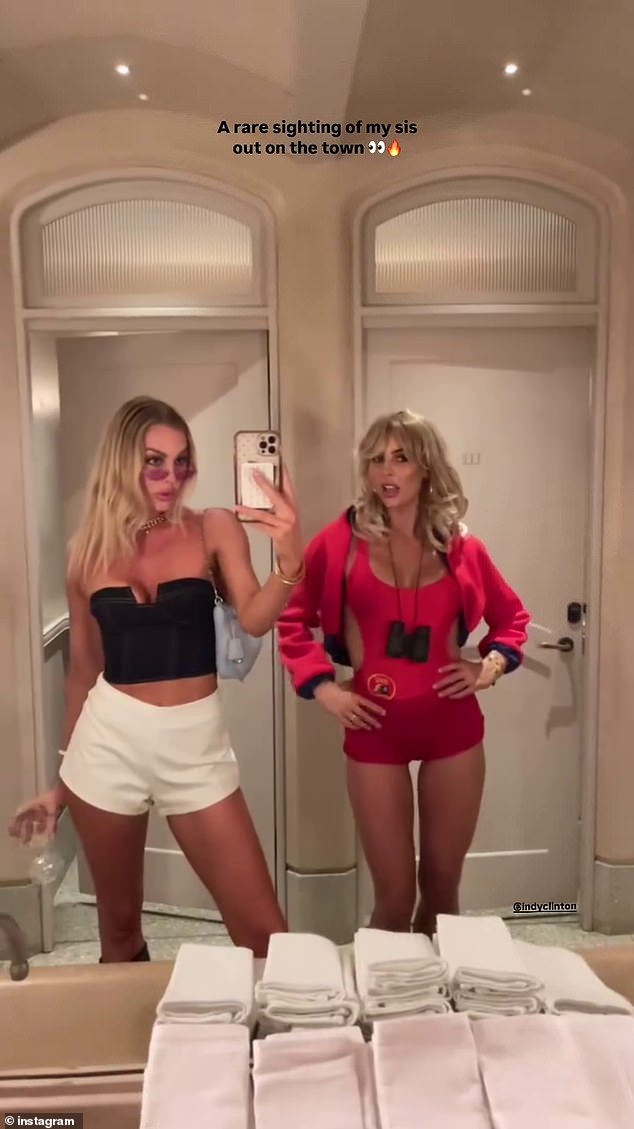 Socialites and celebrities mingled throughout the night, taking fun bathroom selfies and dancing wildly as the night progressed.