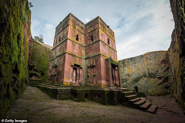 The monolithic churches of Lalibela, Ethiopia, also made it onto the list of 2025 travel destinations