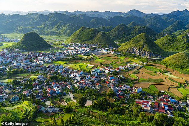 Hà Giang, in Vietnam, has attracted attention for its zigzagging motorbike loop that meanders through the ethereal landscape