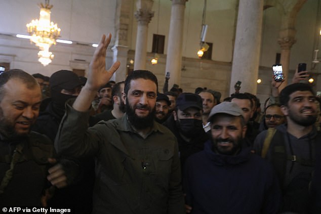 Syrian rebel leader Abu Mohammed al-Jolani has taken off his turban, swapped his soldier's suit for a smart jacket and appears to be the leader-in-waiting in Damascus, declaring: 