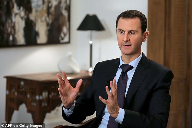 Western officials have claimed that Assad's government could fall within the next week.