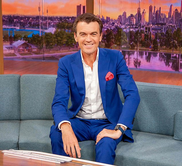 Michael (pictured) broke the shocking news of his departure to viewers earlier this month, revealing that his last show would be on Friday, December 13.