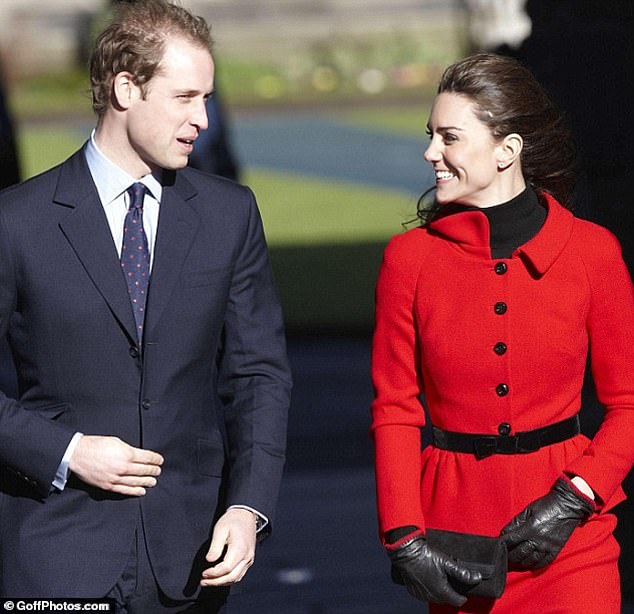 Kate's scar could also be seen while she enjoyed a walk with Prince William. He also has a scar on the left side of his head.