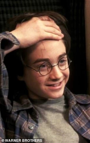 Prince William has joked that the scar on his forehead is his 'Harry Potter scar', like the one seen on actor Daniel Radcliffe.