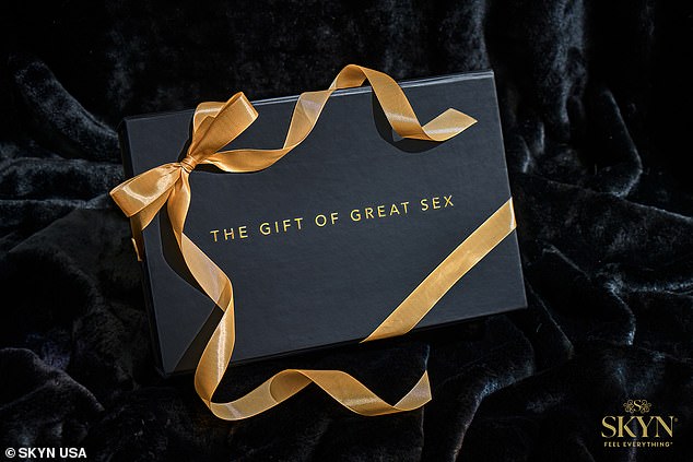 The contents of the 'Gift of Great Sex' holiday box will be a secret, but the brand says it will include 'popular and innovative premium products' from its line of luxury sex toys, condoms and other intimate items.