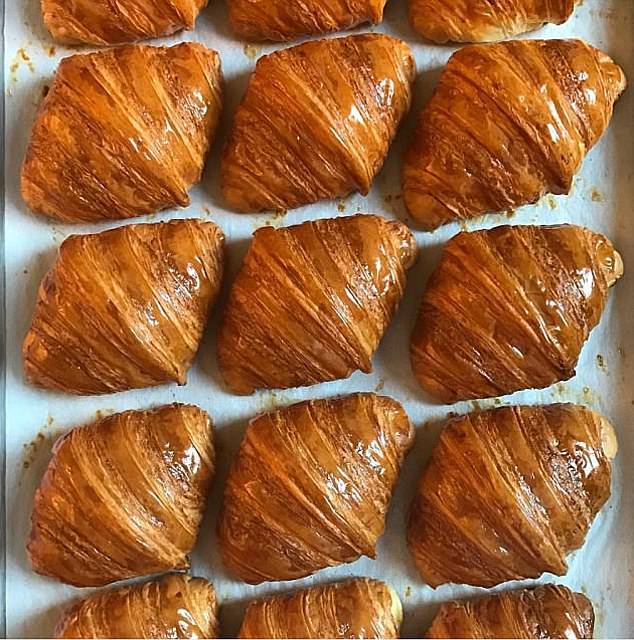 Lune's Sydney's menu includes popular classics such as a traditional croissant, chocolate pain and kouign-amann.