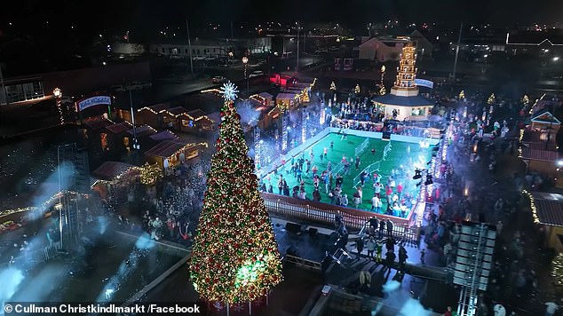 The festival lasts a month and consists of an ice rink, a Ferris wheel and a life-size nativity scene and runs from November 21 to December 23.