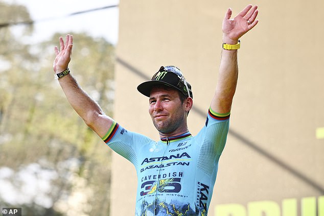 There was no place in the shortlist of six for Mark Cavendish, who broke the record for Tour de France stage wins over the summer.