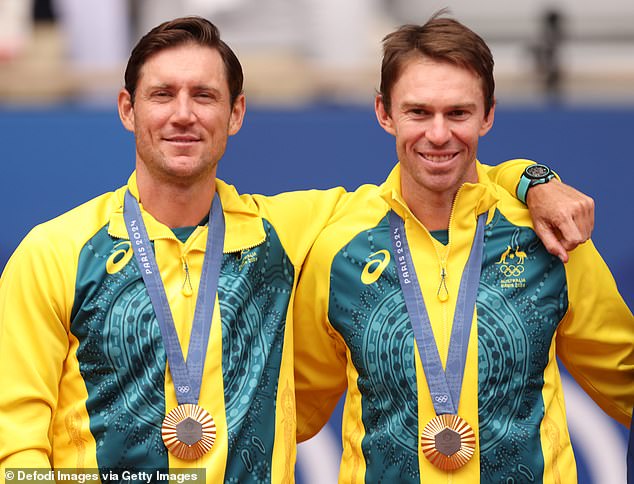 Ebden has also enjoyed a stellar year, winning gold in Paris alongside doubles partner John Peers.