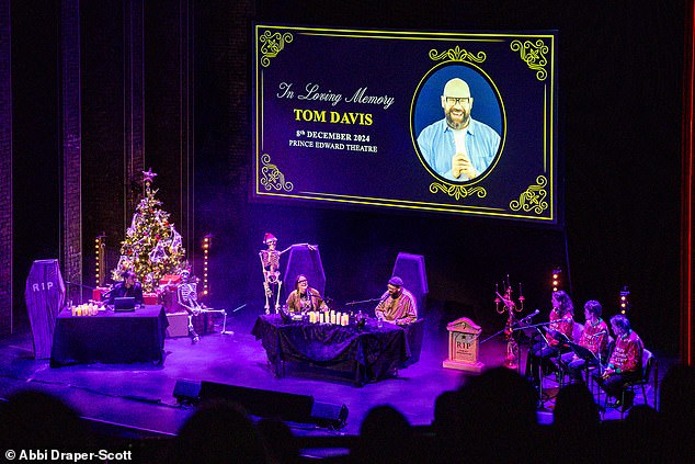 The couple, who have been together for 35 years, flew from Northern Ireland to see the show and sent the audience into a frenzy over the 