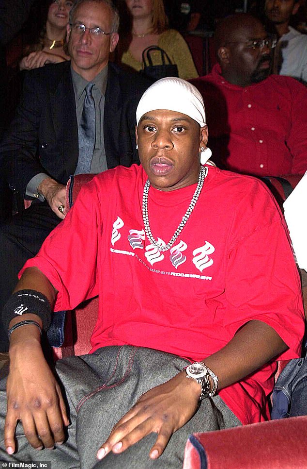 Jay-Z photographed during the 2000 MTV Video Music Awards at Radio City Music Hall in New York