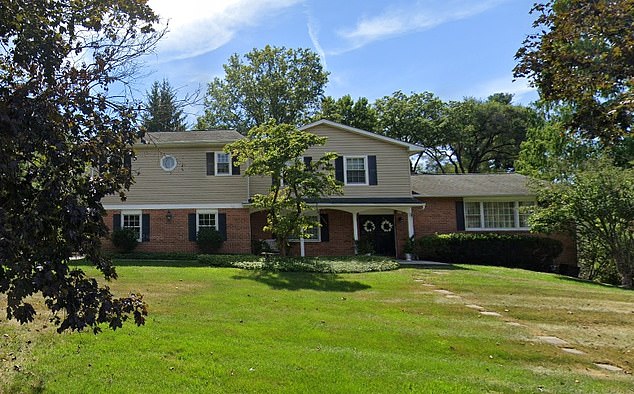 Mangione grew up in considerable comfort in this $800,000 home in Towson, Maryland