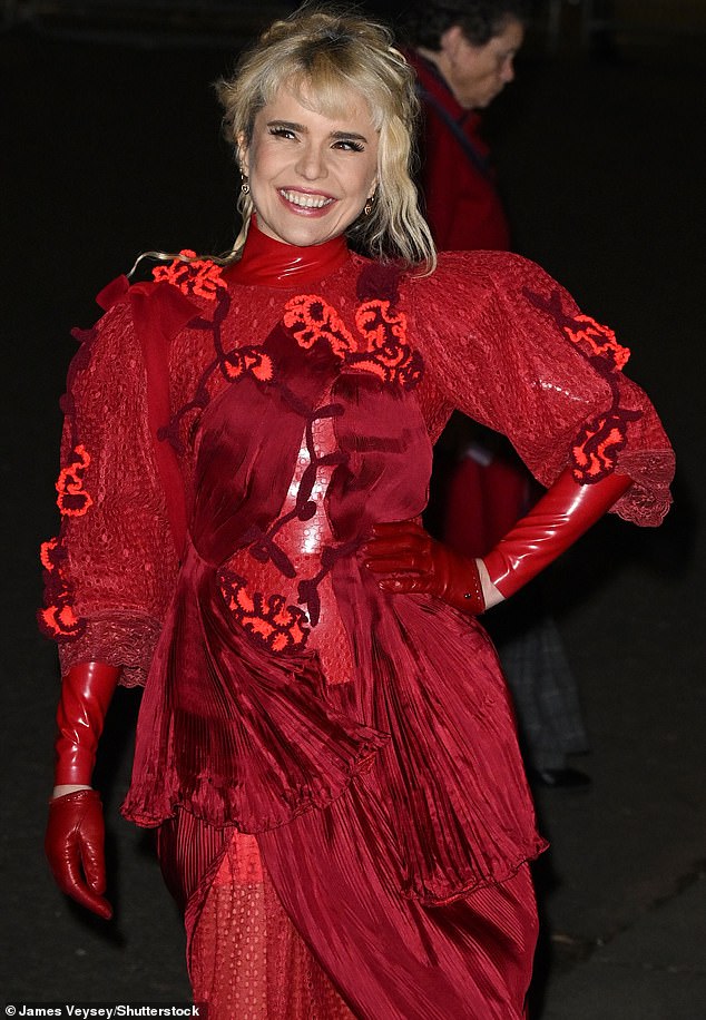 Paloma Faith arrives at Westminster Abbey The Royal Foundation Carol Service: Together at Christmas on December 6