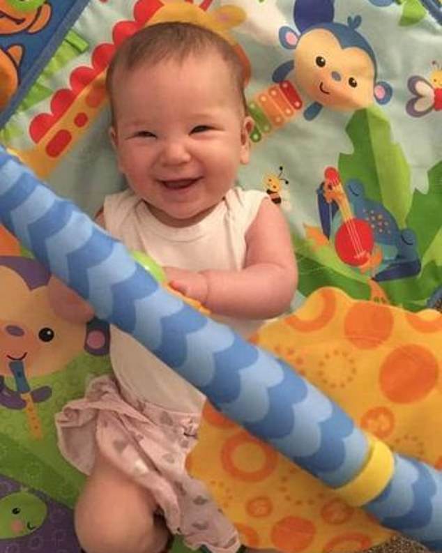 Harper has been remembered by loved ones as the 'definition of perfect baby' and 'the happiest.'