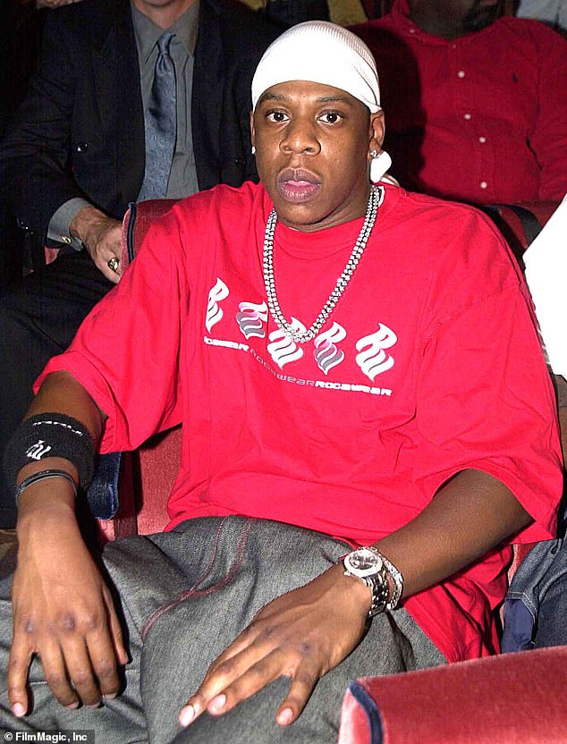 Jay-Z pictured at the 2000 MTV Video Music Awards at Radio City Music Hall in New York, the night of the alleged attack