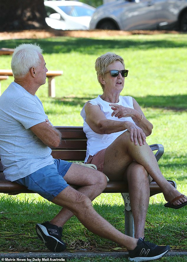 Baby boomer homeowners would rejoice at a rise in house prices (pictured, voters in Cronulla, in Sydney's Sutherland Shire)