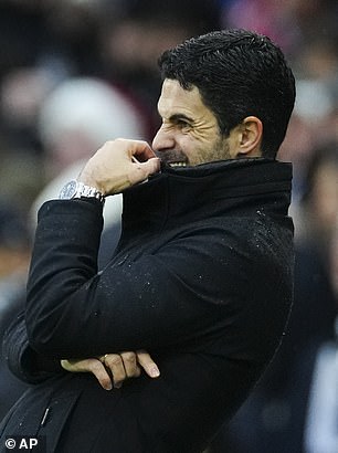 Mikel Arteta's Arsenal suffered another blow in the title race after drawing 1-1 against Fulham