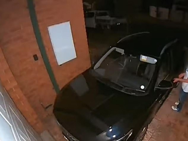 On Tuesday night, thieves stole two cars from a property in the exclusive Brighton area of ​​Melbourne's southeast and allegedly tried to run over frightened residents.