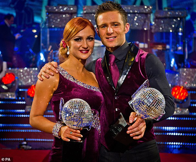 Just weeks after Dougie was crowned King of the Jungle, Harry was announced as the winner of Strictly Come Dancing (pictured with professional partner Aliona Vilani)