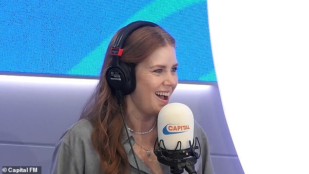 Amy told DJs Jordan North, Chris Stark and Sian Welby that she was able to completely let go and enjoyed not meeting other people's expectations.