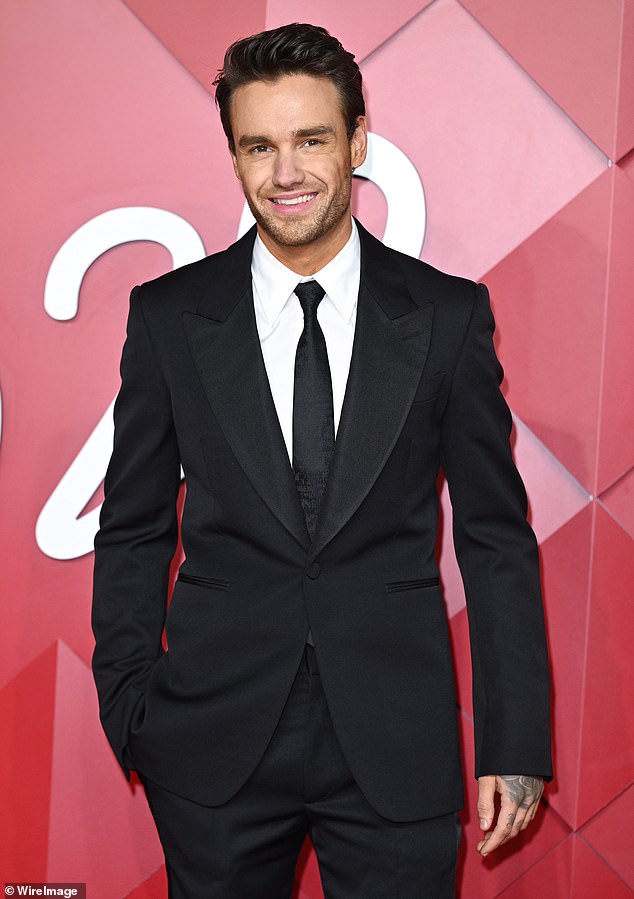 Liam attends the Fashion Awards at the Royal Albert Hall on December 5, 2022 in London