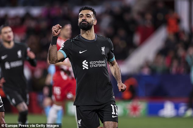 Mohamed Salah scored the penalty, raising his total to 16 goals this season.