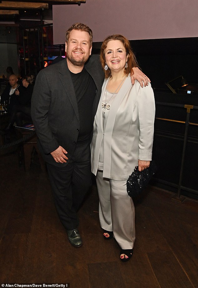 Ruth has admitted that Gavin and Stacey viewers might be surprised by the Christmas special as she and James Corden discuss the final episode (pictured in March).