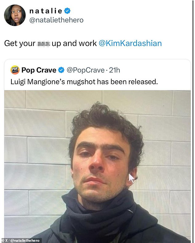 1733878467 205 Fans beg Kim Kardashian to help CEO shooter suspect Luigi