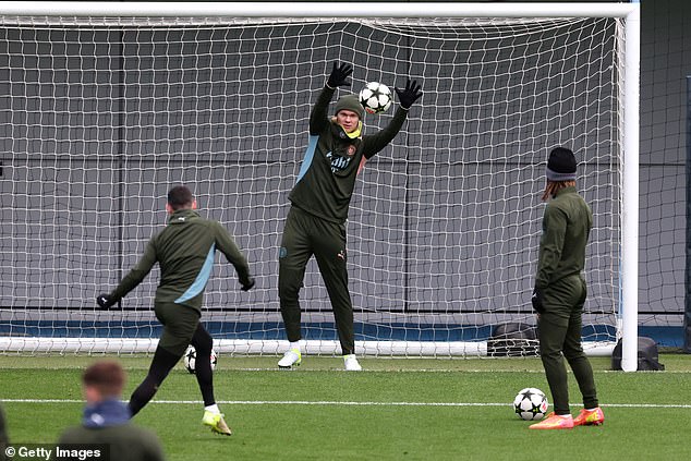 Many had suggested that City players were trying to hit the crossbar rather than score.