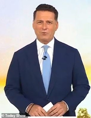 Karl Stefanovic before his makeover