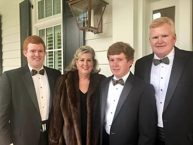 Murdaugh was convicted of killing his wife, Maggie Murdaugh, 52, and their son Paul Murdaugh (both center), 22 on June 7, 2023 on the family's 1,800-acre hunting estate in Moselle, South Carolina.