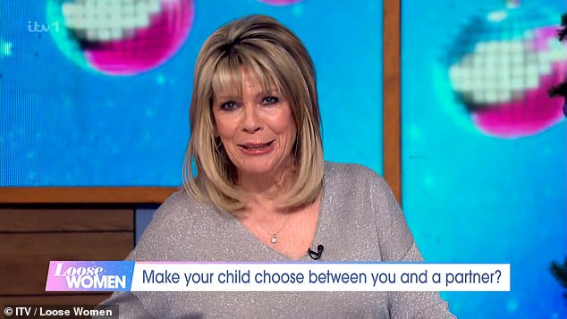 During a conversation on Loose Women, she suggested that her divorce is not going 'well' so far.