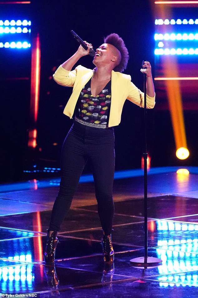 New York-based R&B soul singer Lisa Ramey, 38, is best known for her appearance on the US version of The Voice in 2019.