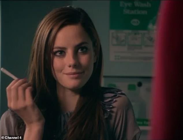 The Sussex-born star developed a cult following after landing her break as teenager Effy Stonem in popular E4 drama Skins.