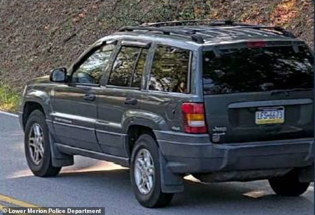 A green Jeep Cherokee, determined to belong to one of the victims, was seen on dashcam footage and was later found on the same street as Robert's last known address.