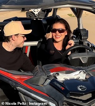 In a snapshot, Brooklyn and Nicola enjoyed a buggy ride