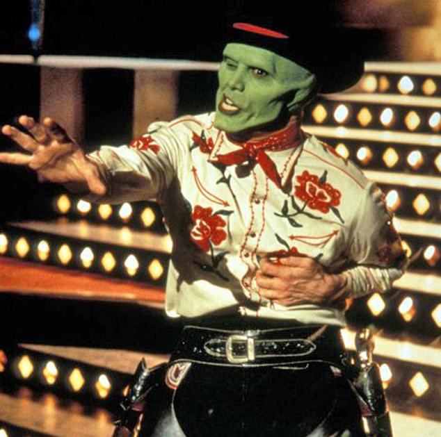 The star is known for his roles in The Mask (seen), The Grinch and Dumb and Dumber.