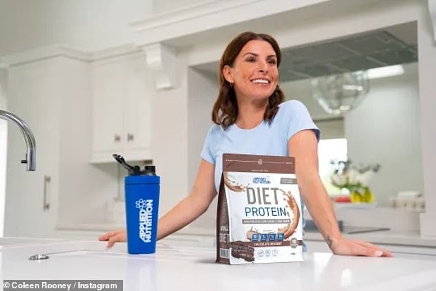 Before heading Down Under, Coleen signed a mega deal with wellness brand Applied Nutrition and was taking the brand's collagen capsules every day.