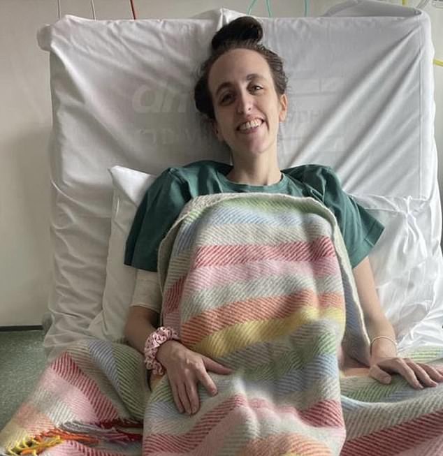 But the real cause was a cancer that kills almost 17,000 Britons every year. Ellie, now 27, from Peterborough, was diagnosed with stage four bowel cancer, the most serious type of the disease.