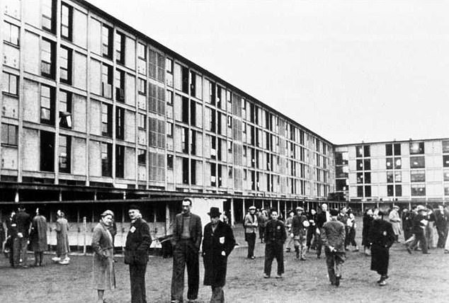 Brunner was in charge of the Drancy internment camp (pictured) outside Paris.