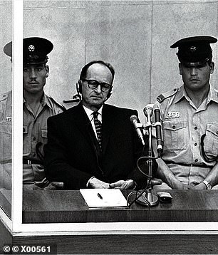 Eichmann was kidnapped in Argentina by the Mossad and tried in Israel before being executed in 1962.