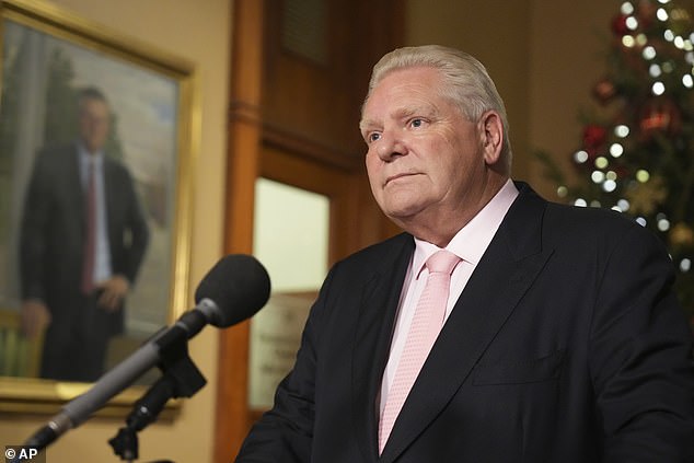 Ontario Premier Doug Ford – a member of the country's opposition Tory party – spoke about his province and country's plan to fight back after meeting with Trudeau and his other counterparts