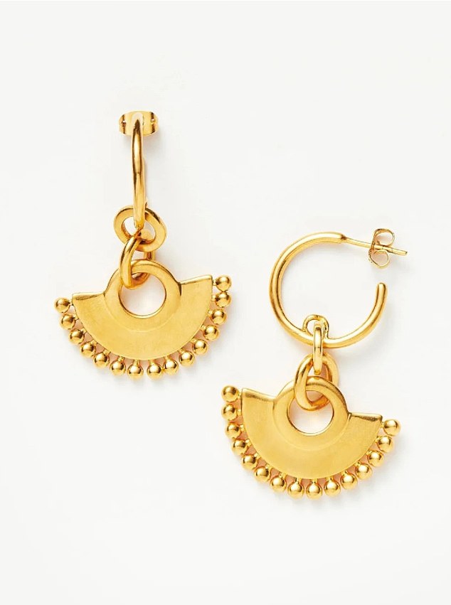 Missoma's Gold Zenyu Chandelier Earrings cost £139