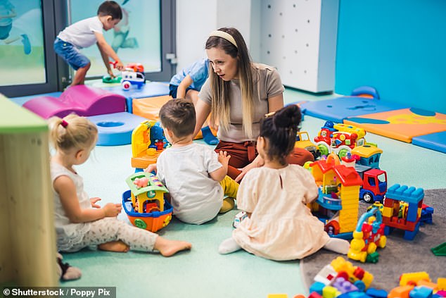 Child care subsidies would increase by $3.1 billion over four years, supporting hundreds and thousands of children according to a mid-year budget update (file image pictured).