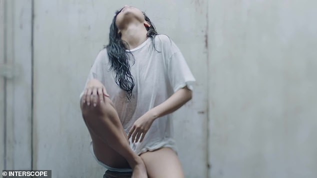 The jewelry appears to be a thoughtful nod to her 2015 hit song Good for You featuring A$AP Rocky (pictured in the music video).