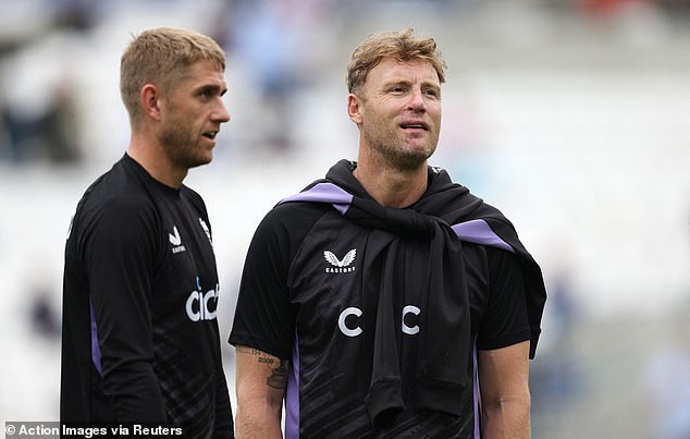 The England Lions are now coached by his father Andrew, who was appointed in September.