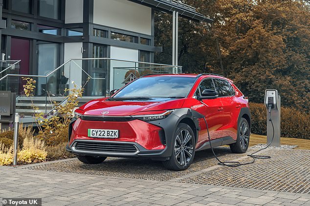 Toyota currently has just one electric car in its range, the £42,860 bZ4X. As such, it (along with its sister brand Lexus) is not meeting this year's ZEV requirement for share of electric vehicle sales.