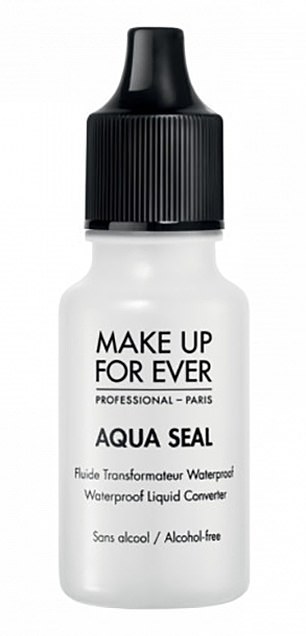 Make Up For Ever's Aqua Seal prevents lipstick and liner from bleeding