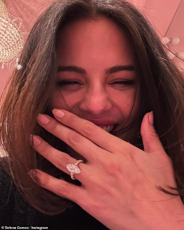 This Wednesday night, Selena, 32, finally confirmed that wedding bells are right around the corner by posting an Instagram album of her wearing her engagement ring.