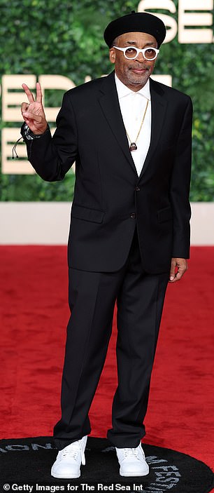 Yusr jury member Spike Lee looked dapper in a black suit